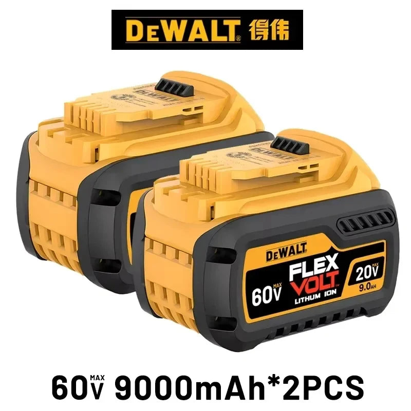 Power original DEWALT 5AH 6AH 9AH DCB609 18V 20V 60V lithium-ion battery for Dewalt DCB204 DCB205 DCB184 DCB206 DCB609 DCB200