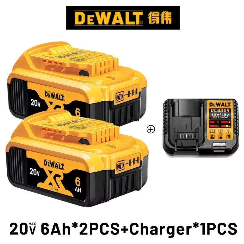 Power original DEWALT 5AH 6AH 9AH DCB609 18V 20V 60V lithium-ion battery for Dewalt DCB204 DCB205 DCB184 DCB206 DCB609 DCB200