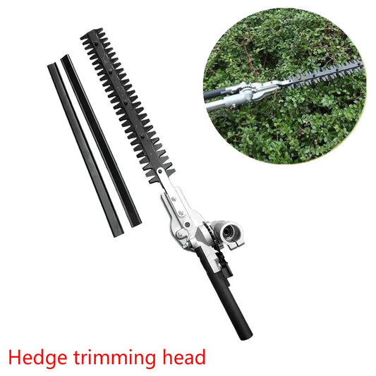 Newest 7/9 Teeth Pole Hedge Trimmer Bush Cutter Head Grass Trimmers For Garden Pole Chainsaw Garden Power Tools