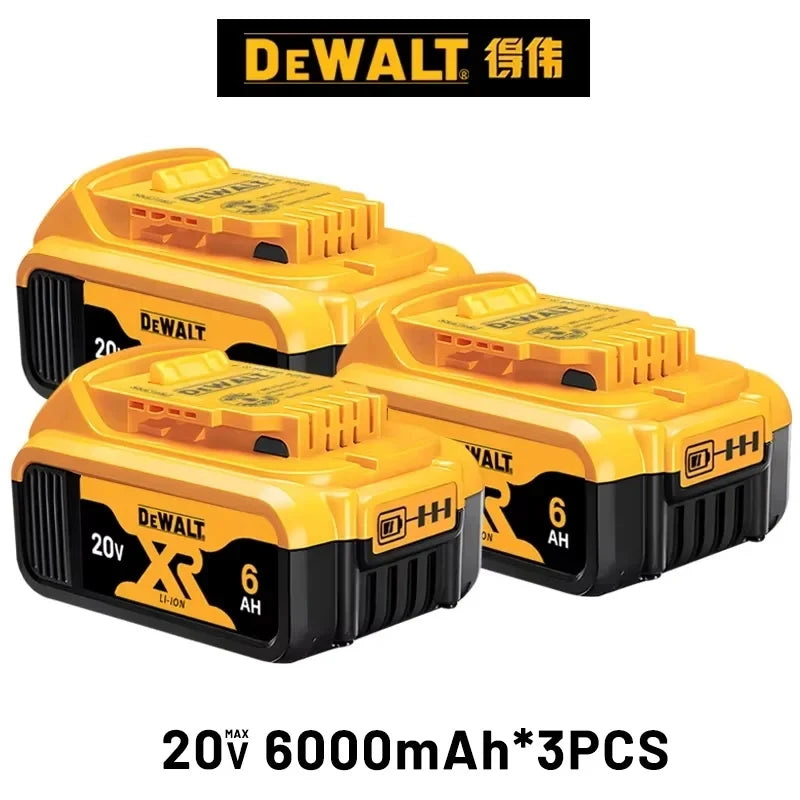 Power original DEWALT 5AH 6AH 9AH DCB609 18V 20V 60V lithium-ion battery for Dewalt DCB204 DCB205 DCB184 DCB206 DCB609 DCB200