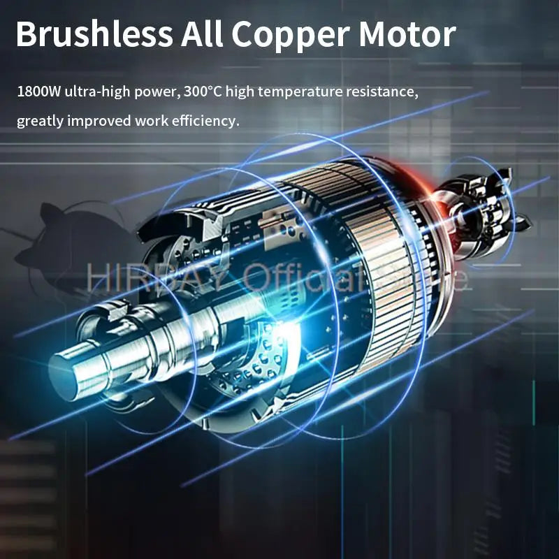 Cordless Hedge Trimmer Brushless Hedge Trimmer Dual Action Pruning Saw Cutter Rotating Handle Garden Tool for Makita 18V Battery