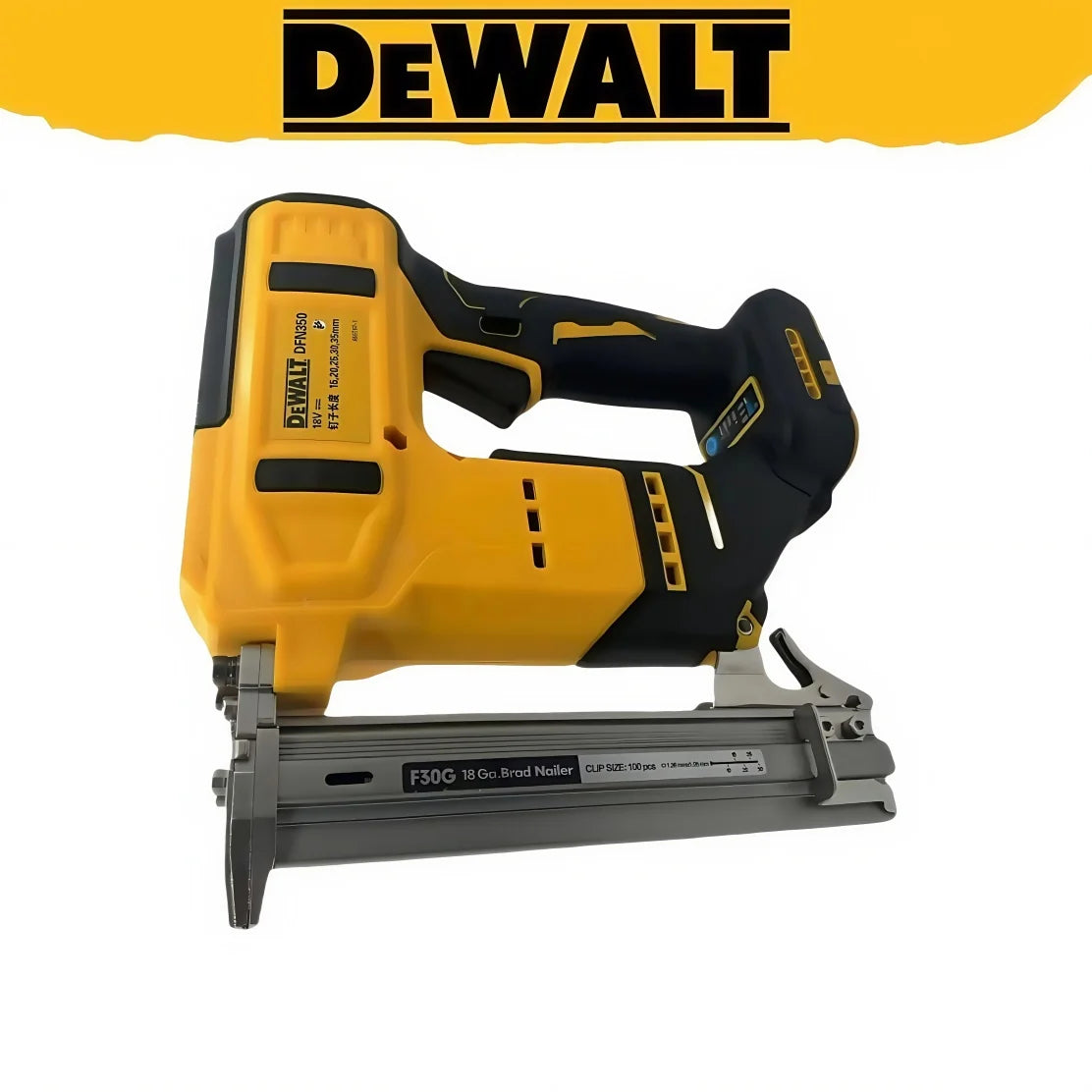 DEWALT 18V/20V MAX Brushless Woodworker nail gun Powerful and capable of being Woodworking tools