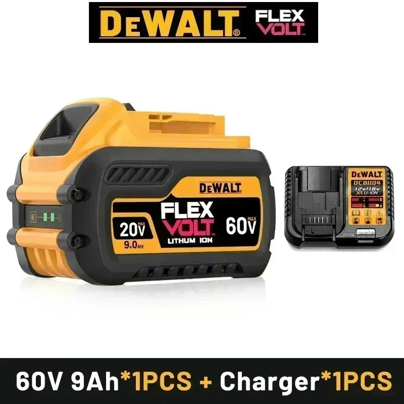 Power original DEWALT 5AH 6AH 9AH DCB609 18V 20V 60V lithium-ion battery for Dewalt DCB204 DCB205 DCB184 DCB206 DCB609 DCB200