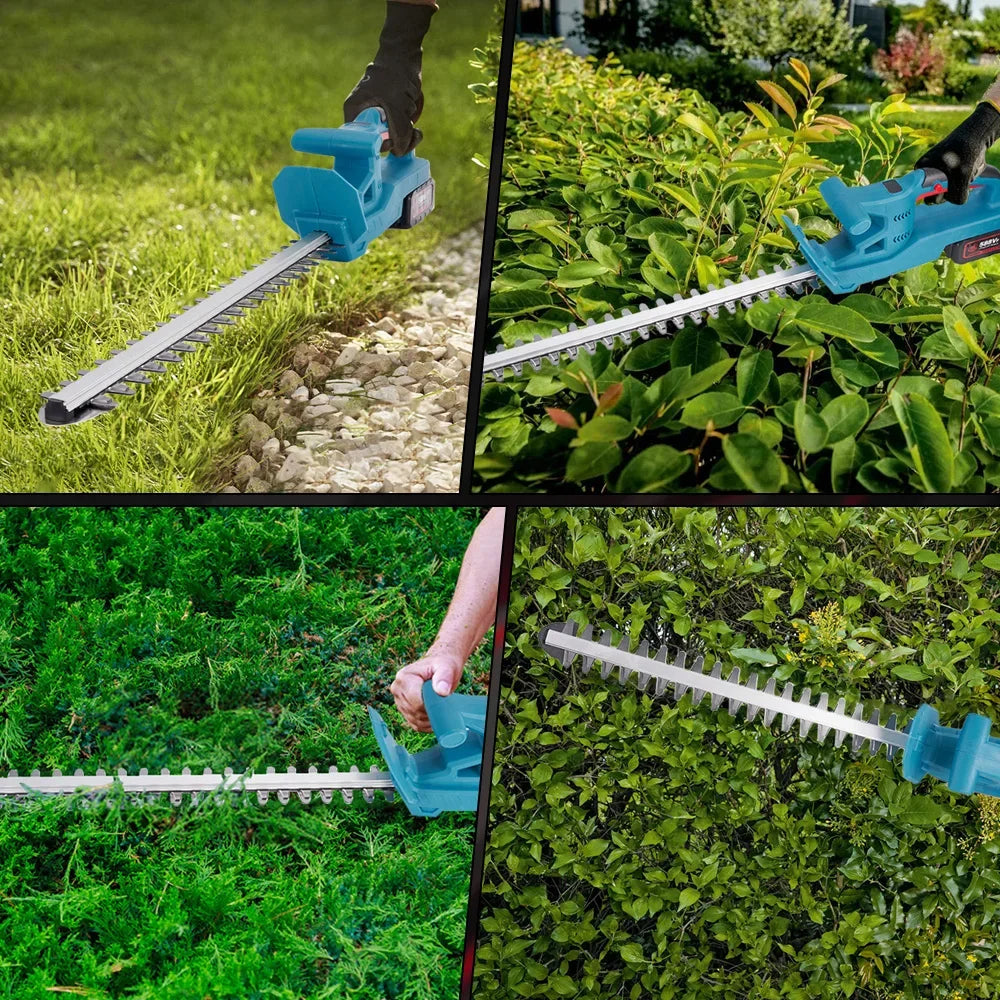 ONEVAN 20Inch 20000RPM Electric Hedge Trimmer 3000W Cordless Garden Landscaping Hedge Pruner Trimmer Power Tool For 21V Battery