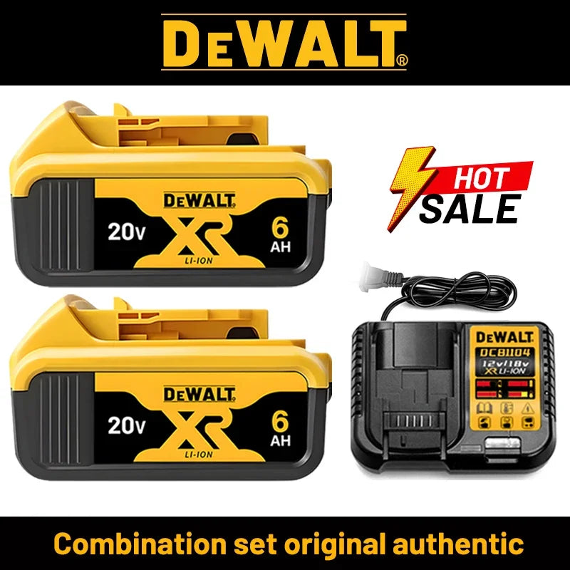 Power original DEWALT 5AH 6AH 9AH DCB609 18V 20V 60V lithium-ion battery for Dewalt DCB204 DCB205 DCB184 DCB206 DCB609 DCB200