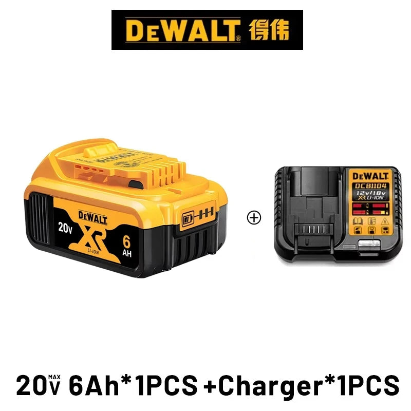 Power original DEWALT 5AH 6AH 9AH DCB609 18V 20V 60V lithium-ion battery for Dewalt DCB204 DCB205 DCB184 DCB206 DCB609 DCB200